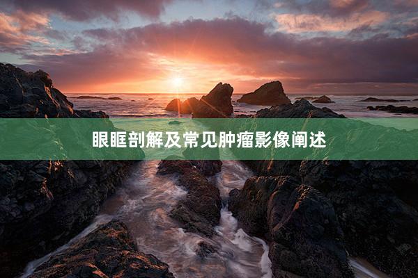 眼眶剖解及常见肿瘤影像阐述